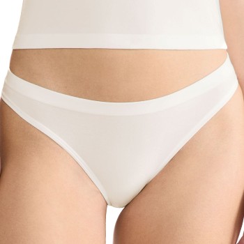 Sloggi Trusser 2P GO Sense Tanga Briefs Elfenben modal Small Dame