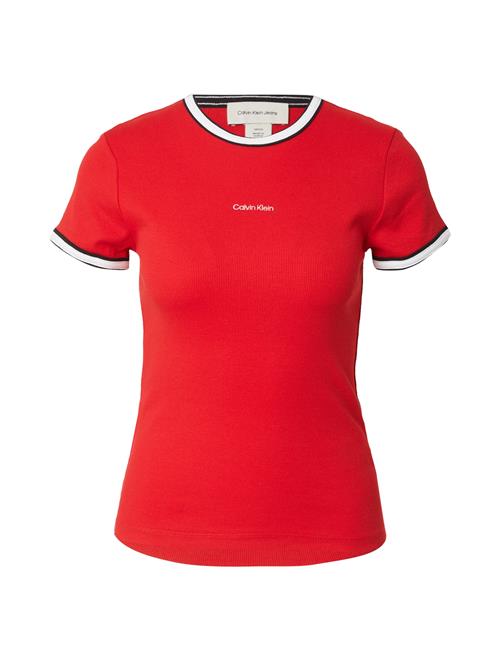 Calvin Klein Jeans Shirts  blodrød / sort / hvid