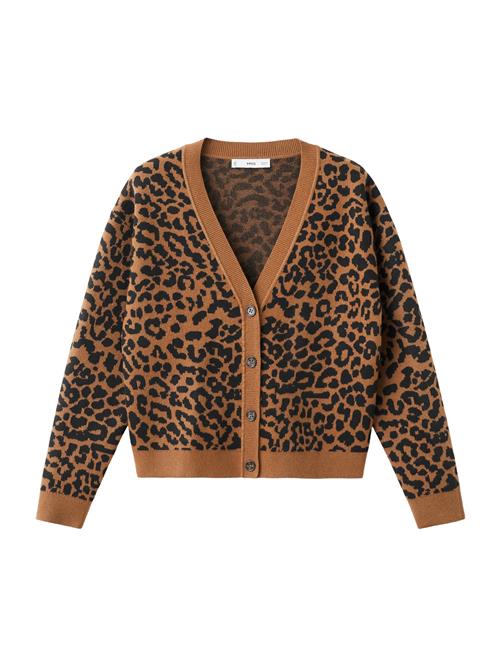 MANGO Cardigan 'LEONA'  brun / sort