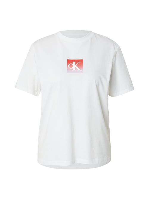 Calvin Klein Jeans Shirts 'CLASSIC'  rød / lys rød / hvid