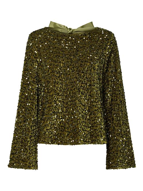 PIECES Bluse 'PCKAM'  grøn