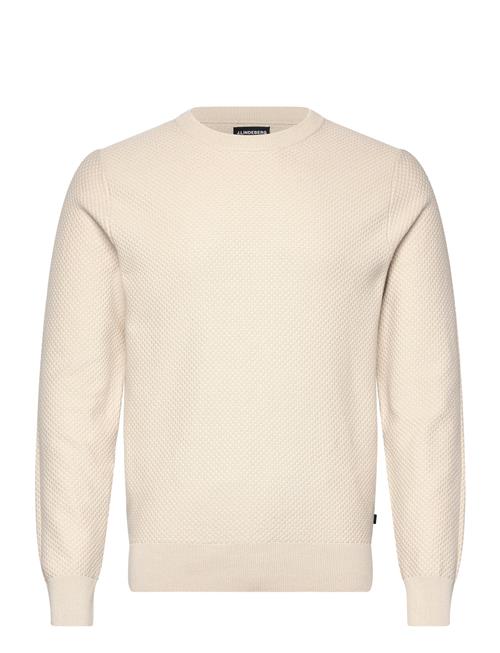 M Cotton Structure Sweater J. Lindeberg Cream