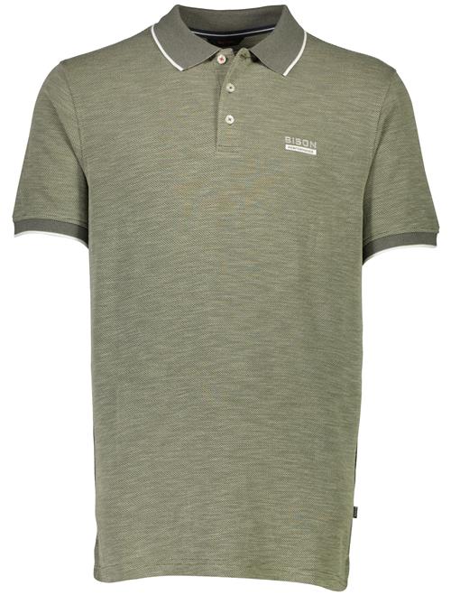 Se Bison Poloshirt hos Tøjeksperten