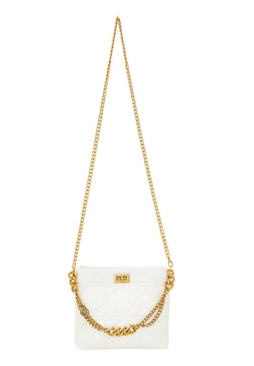 FELIPA Skuldertaske  guld / hvid