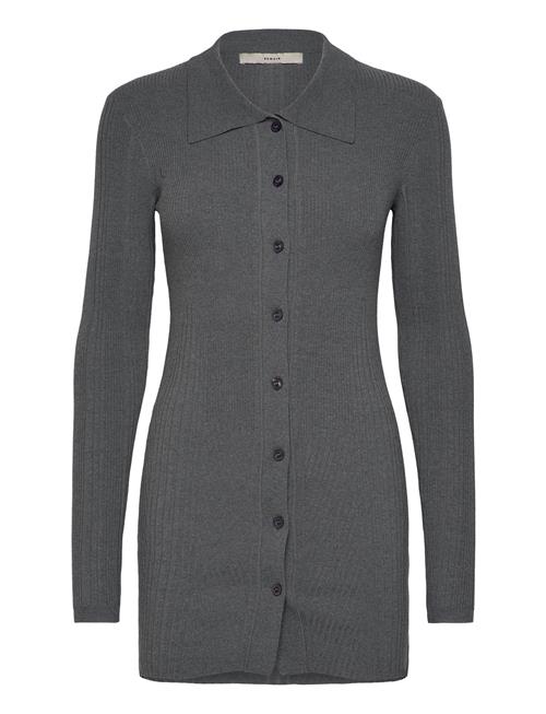 Rib Knit Cardigan REMAIN Birger Christensen Grey