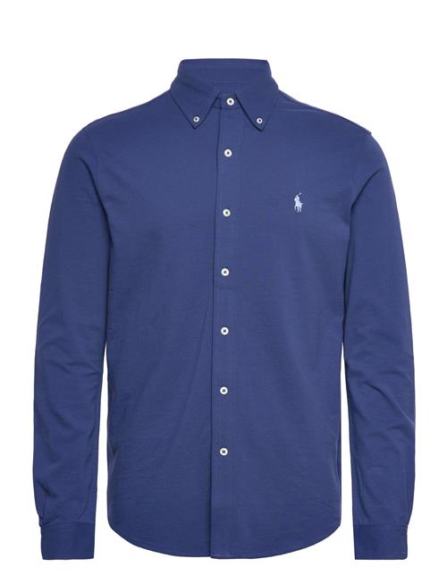 Featherweight Mesh-Lsl-Knt Polo Ralph Lauren Navy