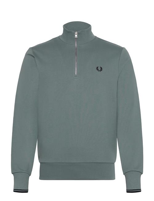 Half Zip Sweatshirt Fred Perry Blue