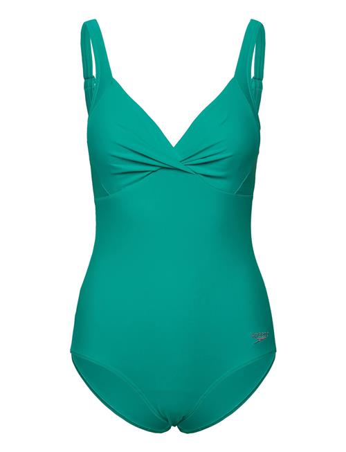 Womens Shaping Cross Knot 1 Pc Speedo Green