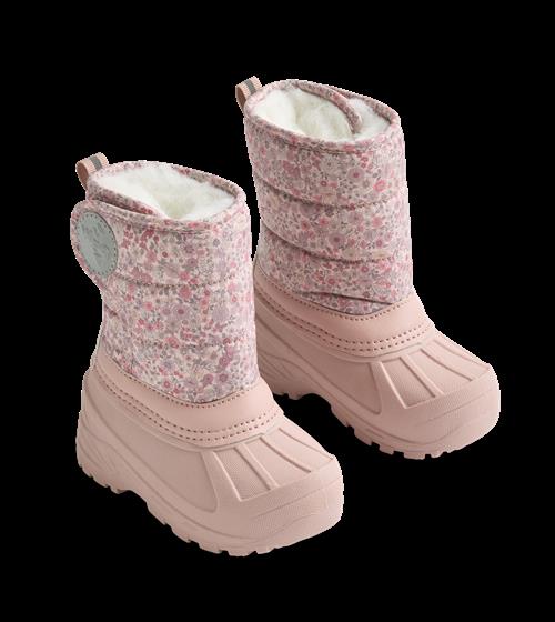 Wheat Winty Vinterstøvler Rose Powder Flowers  Rose Powder Flowers 27 EU  Lyserød  27 EU  kvinde