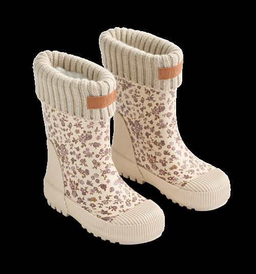 Wheat Wader Termo-gummistøvler Rose Flowers  Rose Flowers 30 EU  Creme  30 EU  Unisex