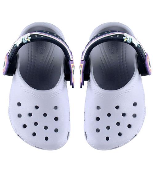 Crocs Sandaler m. Lys - Frosted Grape m. Enhjørning