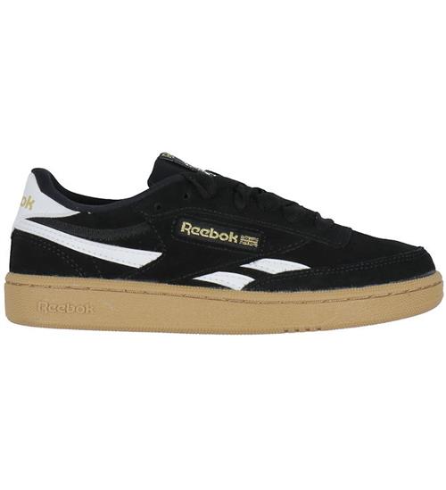 Reebok Sko - Club C Revenge - Sort/Hvid/Gold