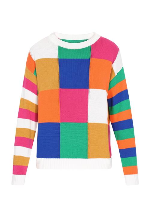 swirly Pullover  blandingsfarvet