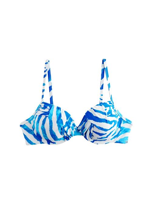 Next Bikinioverdel  blå / hvid