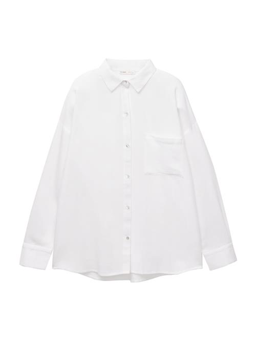 Pull&Bear Bluse  hvid