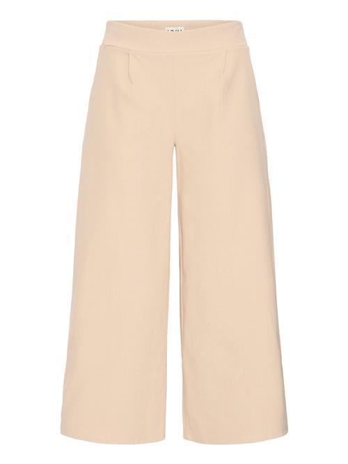 ICHI Jeans med lægfolder 'Kate'  champagne