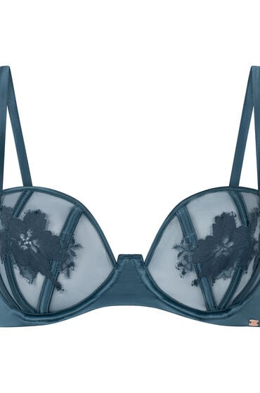 Hunkemöller Ikke-formstøbt bøjle-bh Ember grøn