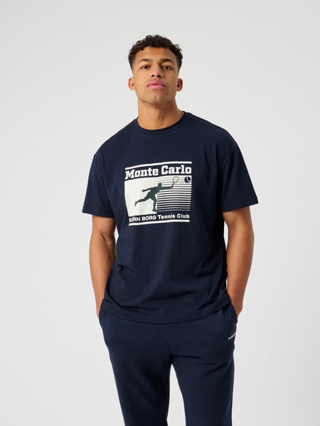 Björn Borg Borg Gym Oversized T-shirt Marineblå, M