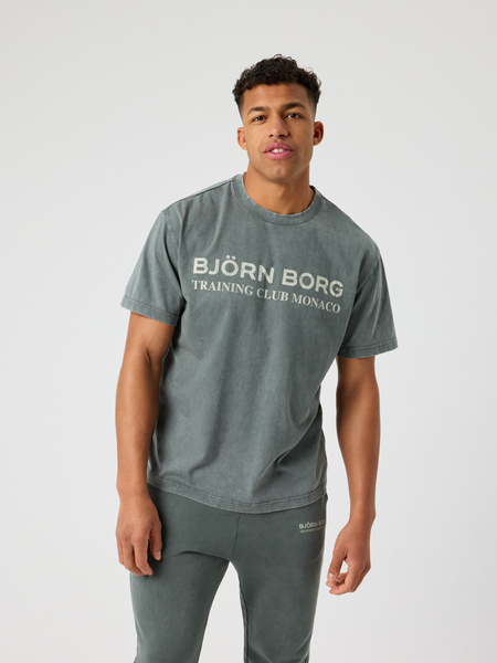 Björn Borg Borg Classic Print T-shirt Grøn, M