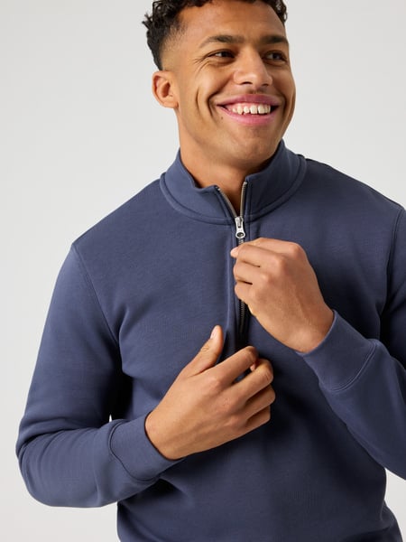 Björn Borg Centre Half Zip Blå, S