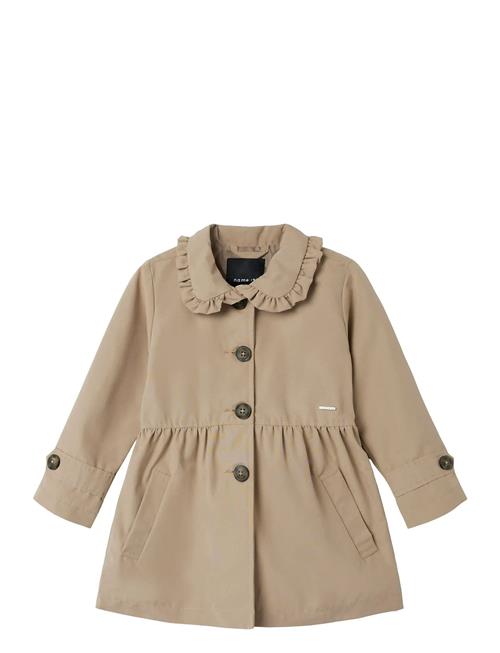 Nmfmadelin Trench Coat1 Name It Beige