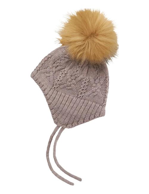 Nbfwrilla Wool Knit Hat Name It Purple