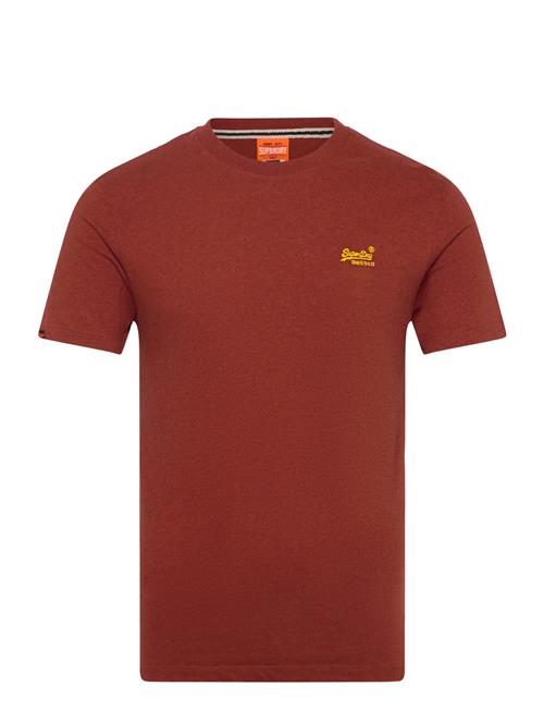 Essential Logo Emb Tee Superdry Red