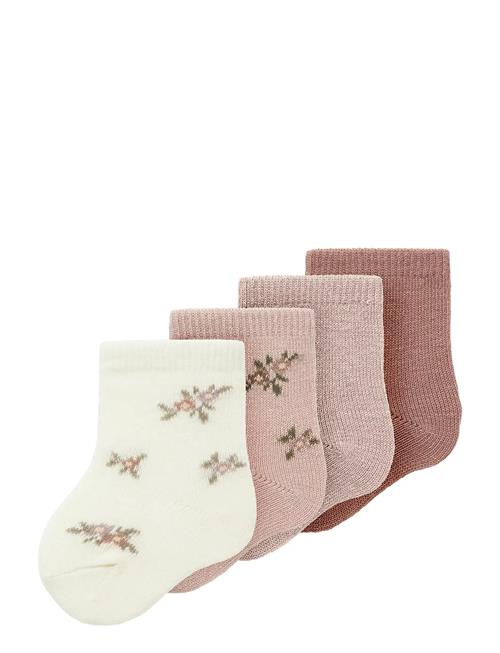 Nbfwak Wo/Bl 4P Sock Name It Pink