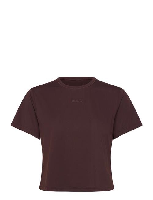 Borg Cropped T-Shirt Björn Borg Brown