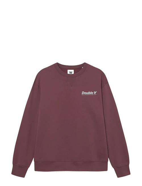Wwjames Crew Neck Aaneue 25219 DOUBLE A BY W.W. Red