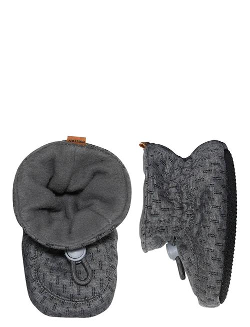 Structure Textile Slippers Melton Grey