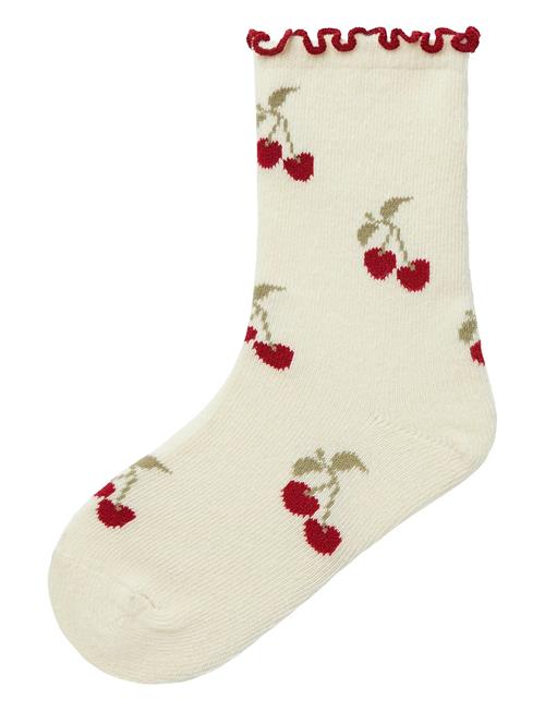 Nmfdarlene Sock Lil Lil'Atelier Cream