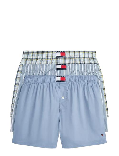 3P Woven Boxer Print Tommy Hilfiger Blue