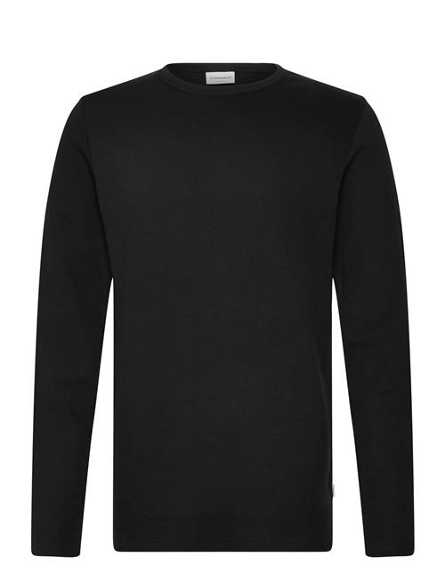 Basic O-Neck Tee L/S Lindbergh Black