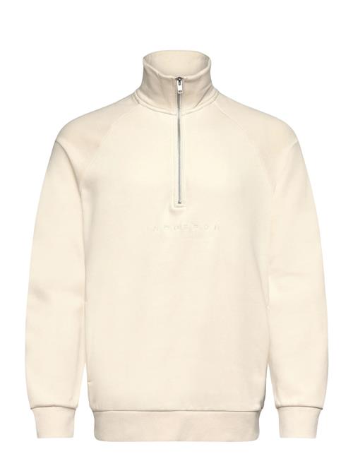 Half Zip Raglan Sweatshirt Lindbergh Cream