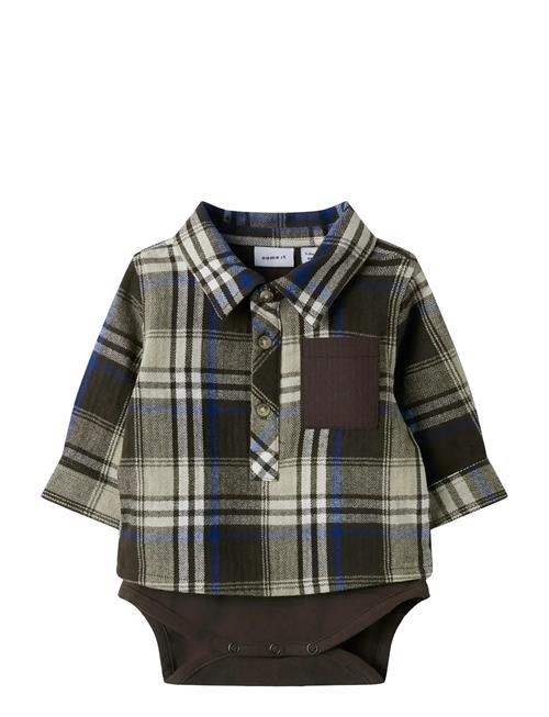 Nbmnoland Ls Shirt Body Name It Brown