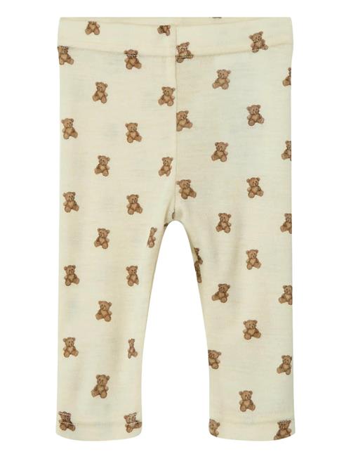 Nbnnalu Slim Wo/Mo Legging Lil Lil'Atelier Cream