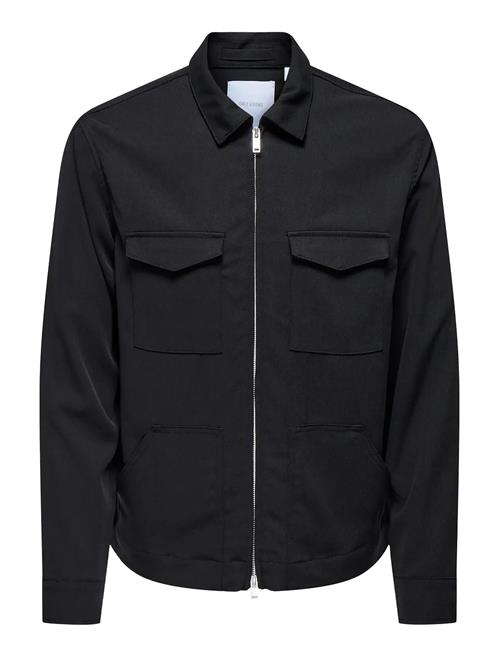 Onswyatt Reg 0537 Overshirt Frml ONLY & SONS Black