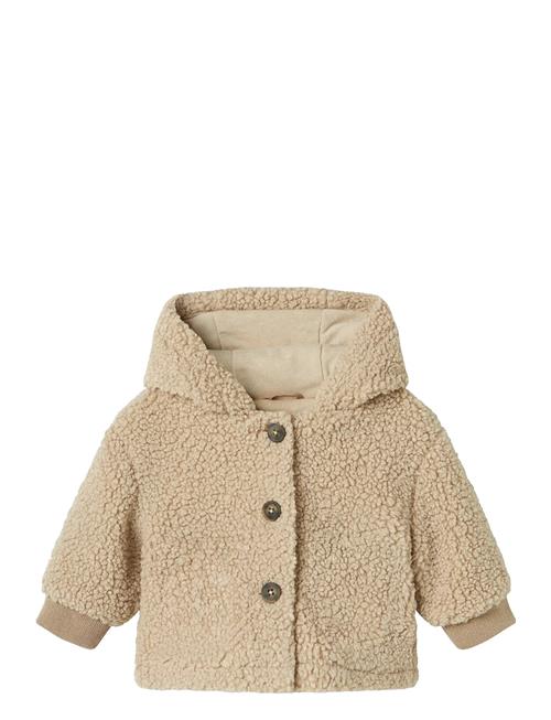 Nbnmilo Teddy Jacket Name It Beige