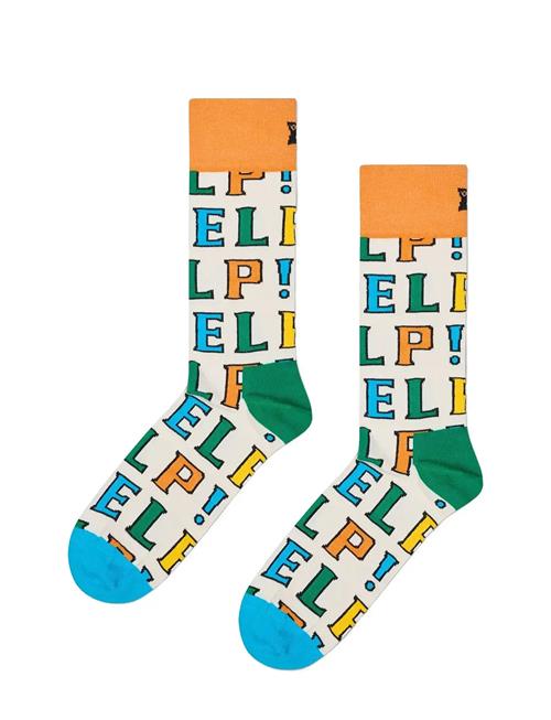 The Beatles Help! Sock Happy Socks Cream