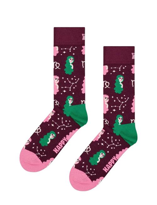 Virgo Sock Happy Socks Burgundy