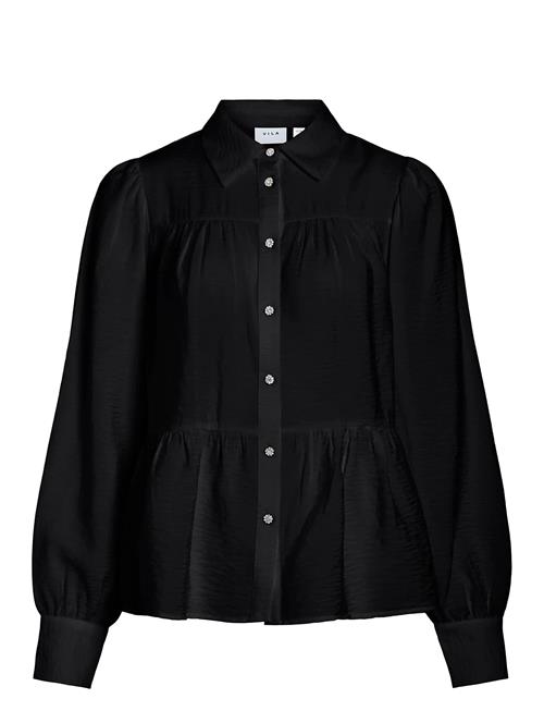 Vikatria New L/S Shirt Vila Black