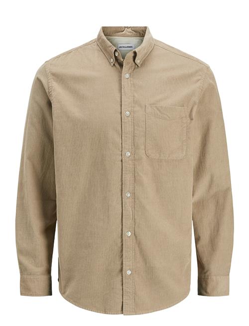 Jack & Jones Jjeclassic Cord Shirt L/S Sn Jack & J S Beige