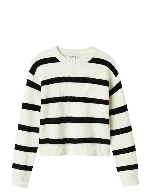 Nkfvnilla Ls Sh Knit Name It White