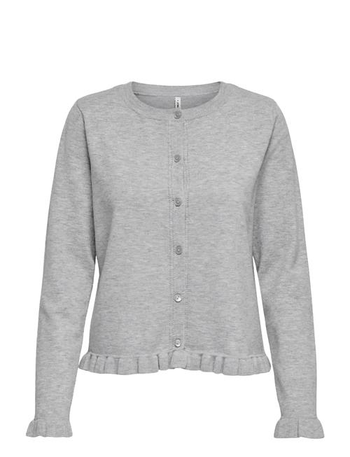 Onlcinderel Ls Frill Cardigan Ex Knt ONLY Grey