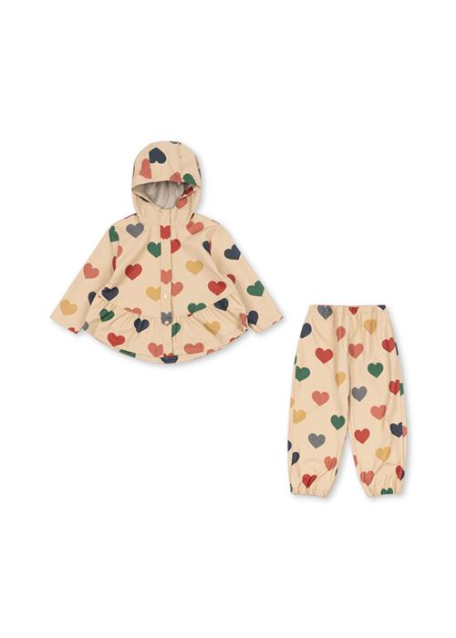 Konges Sløjd Faire Regnsæt Bon Coeur Coloré  Bon Coeur Coloré 9 months  Beige  9 måneder  kvinde