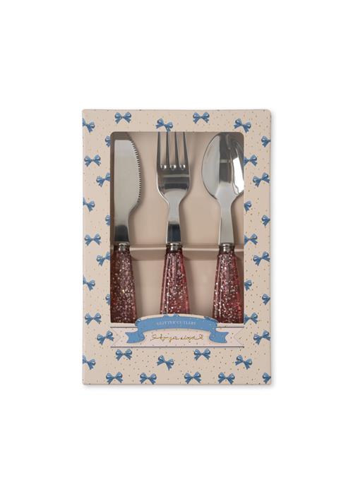 Konges Sløjd Sparkly Bestik Sparkling Blush  Sparkling Blush One Size  Lyserød  One Size  kvinde