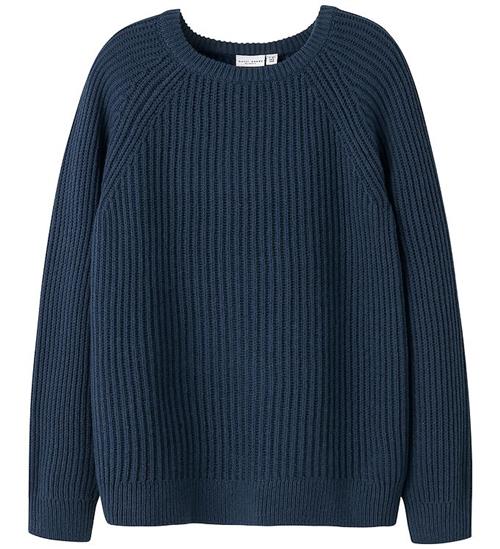 Name It bluse - Strik - NkmVolly - Insignia Blue