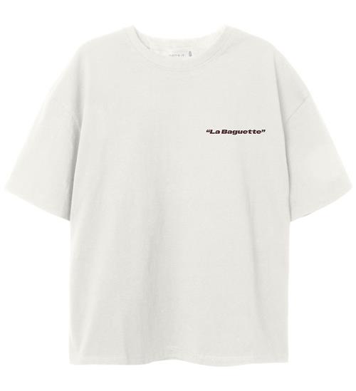 Name It T-Shirt - NkfOrid - Cloud Dancer