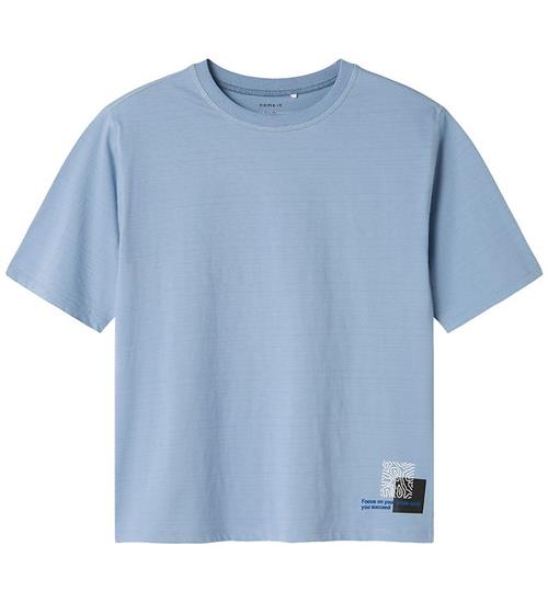 Name It T-Shirt - NkmOakley - Rain Washed